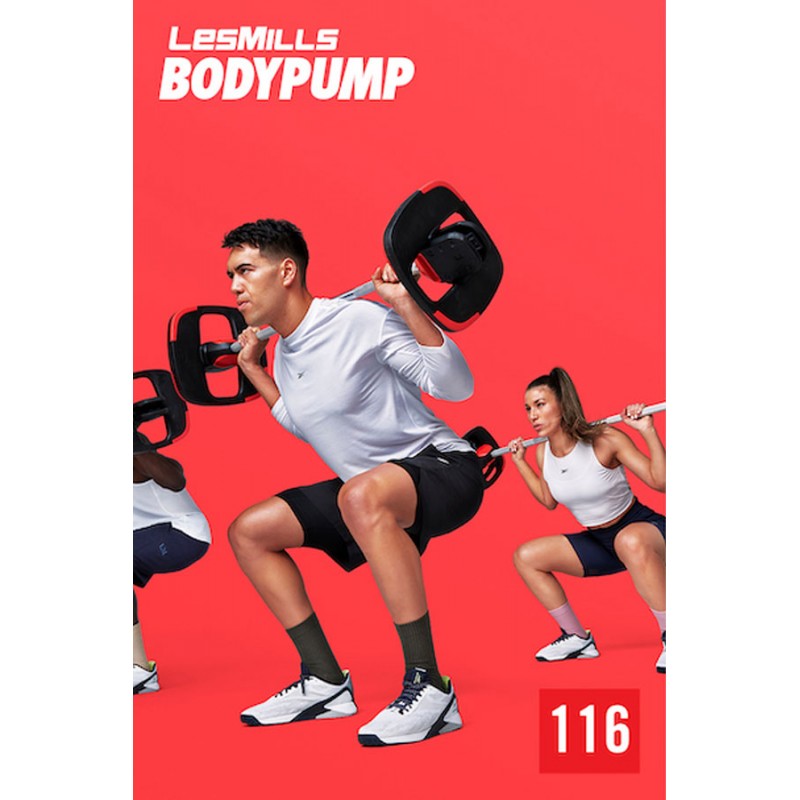 [Hot Sale]LesMills Q1 2021 Routines BODY PUMP 116 releases New Release DVD, CD & Notes